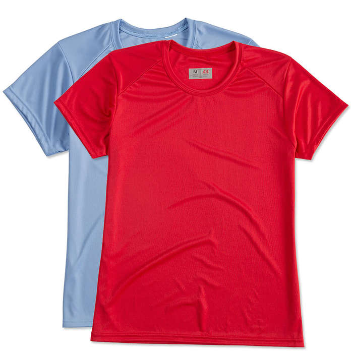 A4 Women's Promotional Performance Shirt - Gold