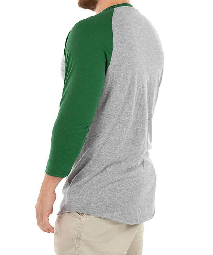Augusta 50/50 Raglan T-shirt - White / Gold
