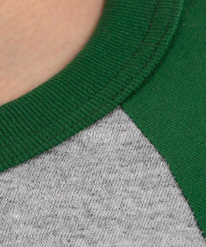 Augusta 50/50 Raglan T-shirt - White / Gold