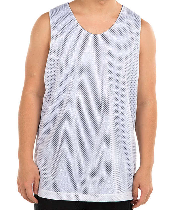 A4 Mesh Reversible Tank - Black / White 6 A4 Mesh Reversible Tank - Black / White