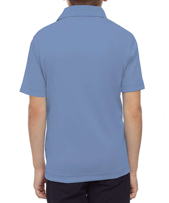 Blue Generation Youth BLU-X-DRI Titan Value Performance Polo - Embroidered - Red 5 Blue Generation Youth BLU-X-DRI Titan Value Performance Polo - Embroidered - Red