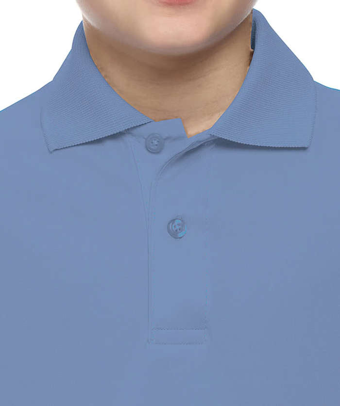 Blue Generation Youth BLU-X-DRI Titan Value Performance Polo - Embroidered - Red 7 Blue Generation Youth BLU-X-DRI Titan Value Performance Polo - Embroidered - Red