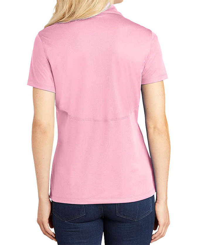 Sport-Tek Women's Sport-Wick Micro Pique Performance Polo - Embroidered - Deep Red