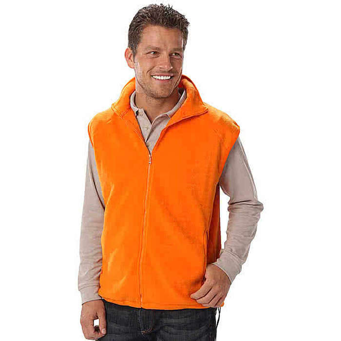 Blue Generation Full Zip Microfleece Vest - Polar Navy