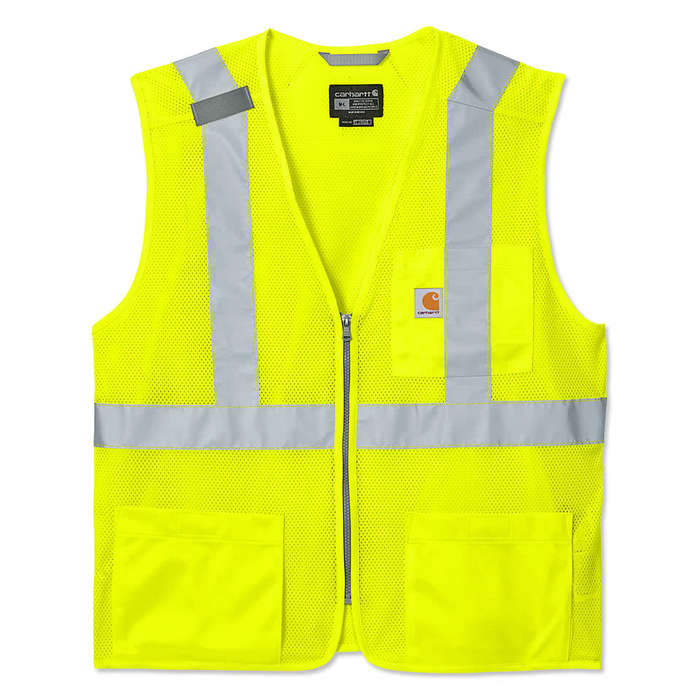 Carhartt Class 2 Mesh Safety Vest - Brite Lime