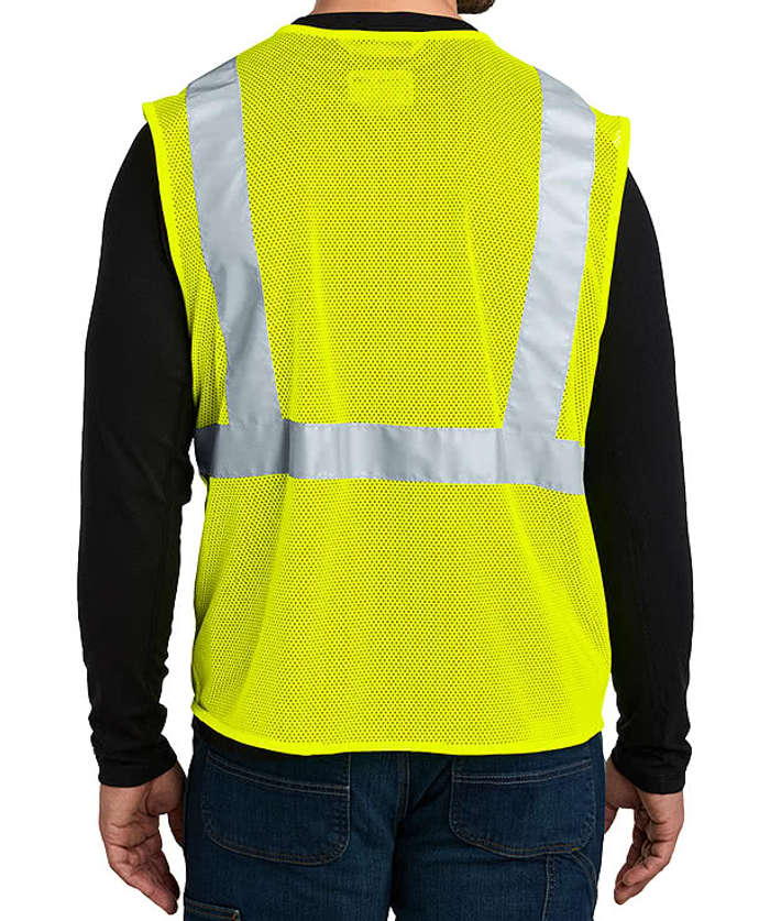 Carhartt Class 2 Mesh Safety Vest - Brite Lime