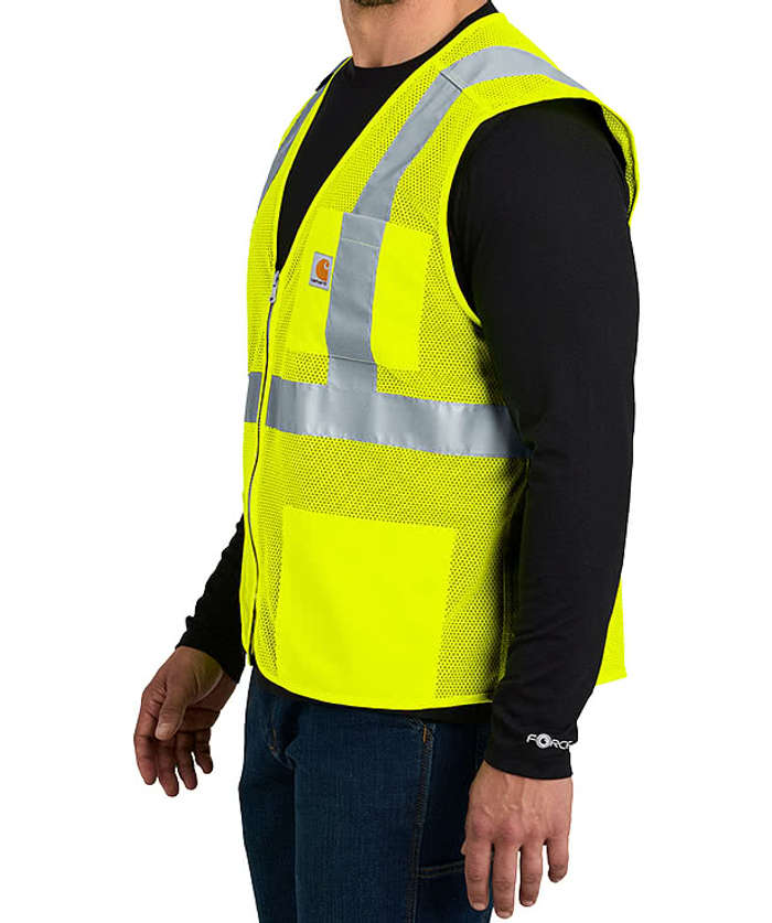 Carhartt Class 2 Mesh Safety Vest - Brite Lime