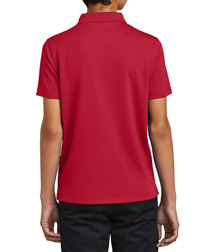 Port Authority Youth Dry Zone UV Performance Polo - Burgundy