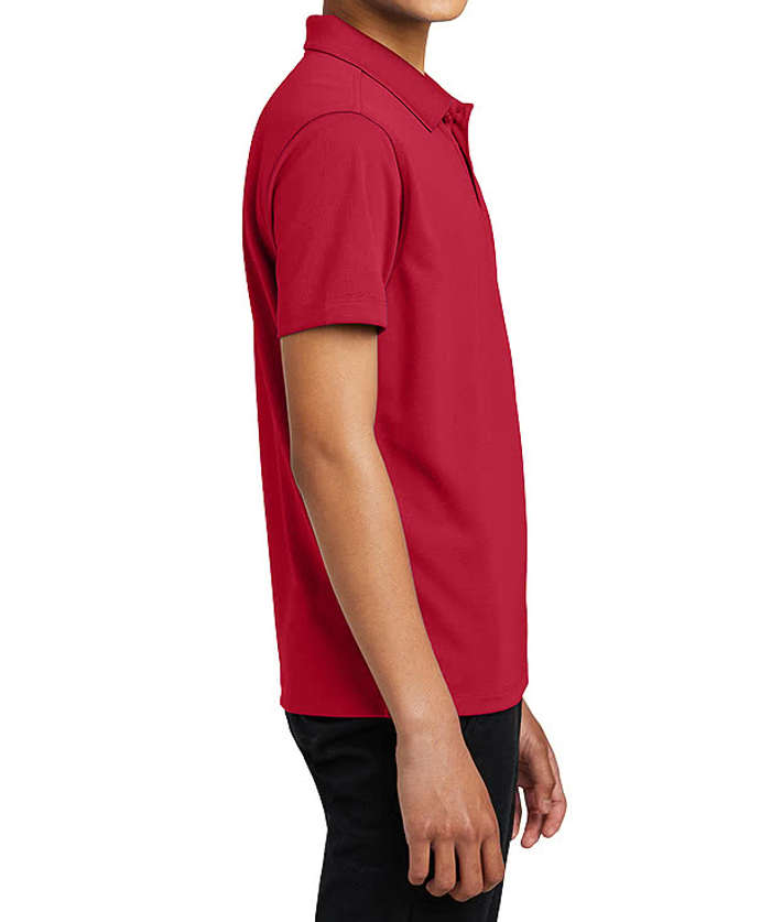 Port Authority Youth Dry Zone UV Performance Polo - Burgundy
