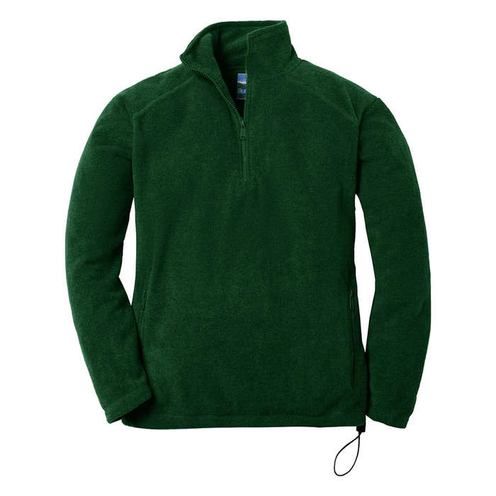Blue Generation Microfleece Quarter Zip Pullover - Gray 3 Blue Generation Microfleece Quarter Zip Pullover - Gray