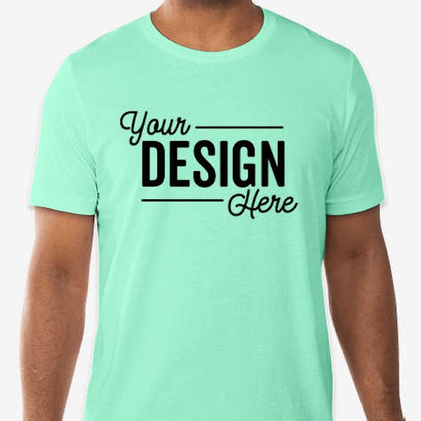 Bella + Canvas Jersey T-shirt - Mint