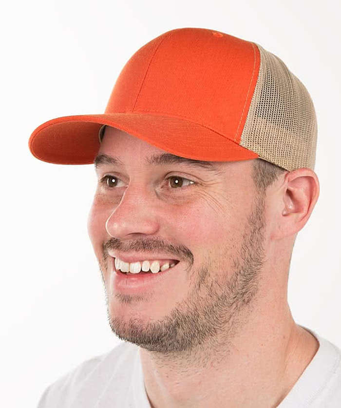 Yupoong Retro Trucker Hat - Khaki