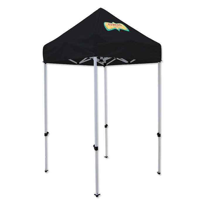 Full Color 5' Promotional Plus Tent - 1 Imprint Location - Cherry