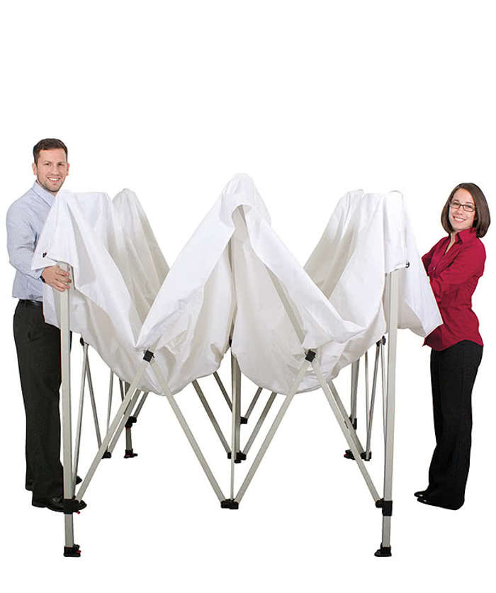 Full Color 10' Premium Canopy Tent - Athletic Gold