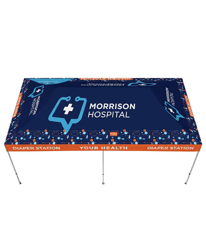 Full Color 20' Premium Canopy Tent - White