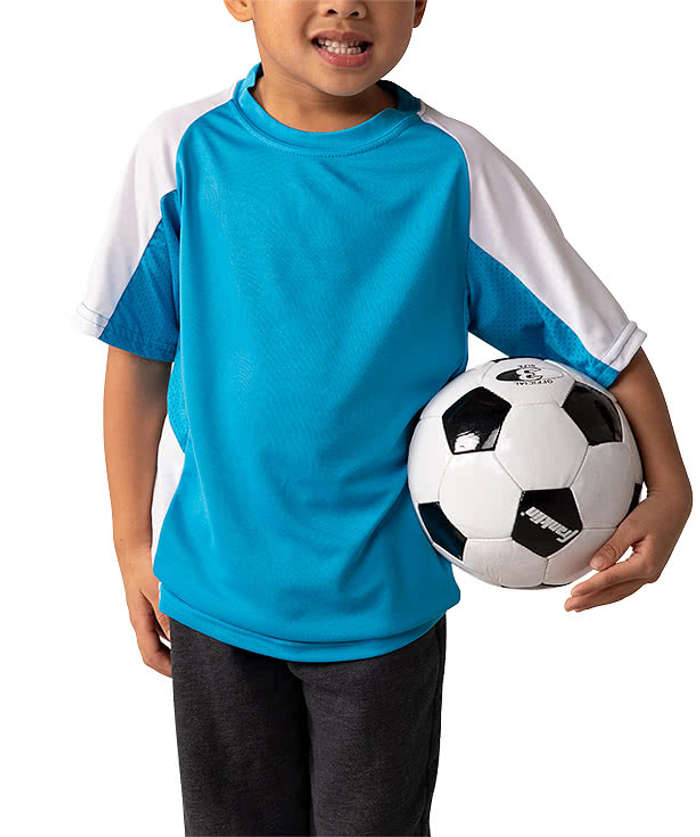 Augusta Youth Cutter Jersey - Black / Gold