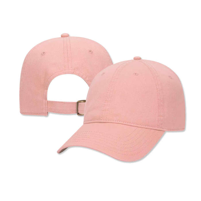Otto Cap Garment Washed Baseball Hat - Red