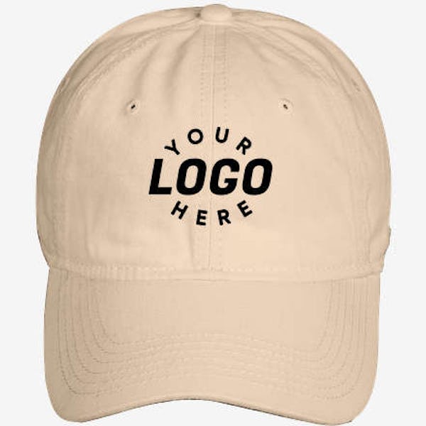Sportsman Unstructured Washed Hat - Stone