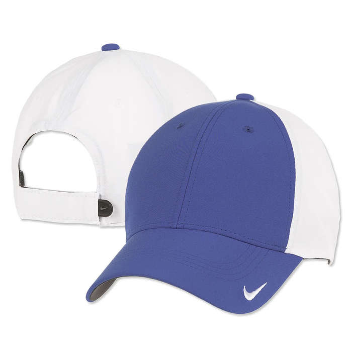Nike Swoosh Legacy Performance Hat - Game Royal / White