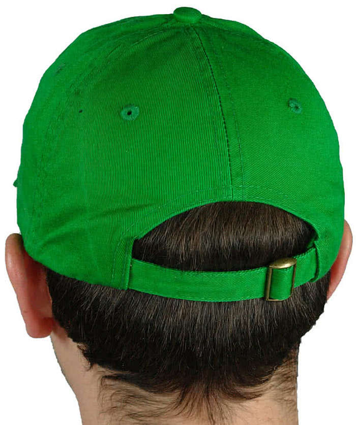 Valucap Bio-Washed Hat - Rectangle Faux Leather Patch - Laser Engraved - Royal