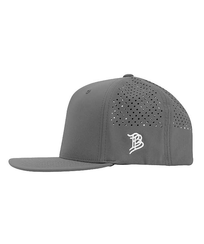 Branded Bills Bare Flat UPF 50+ Performance Baseball Hat - MAROON 4 Branded Bills Bare Flat UPF 50+ Performance Baseball Hat - MAROON