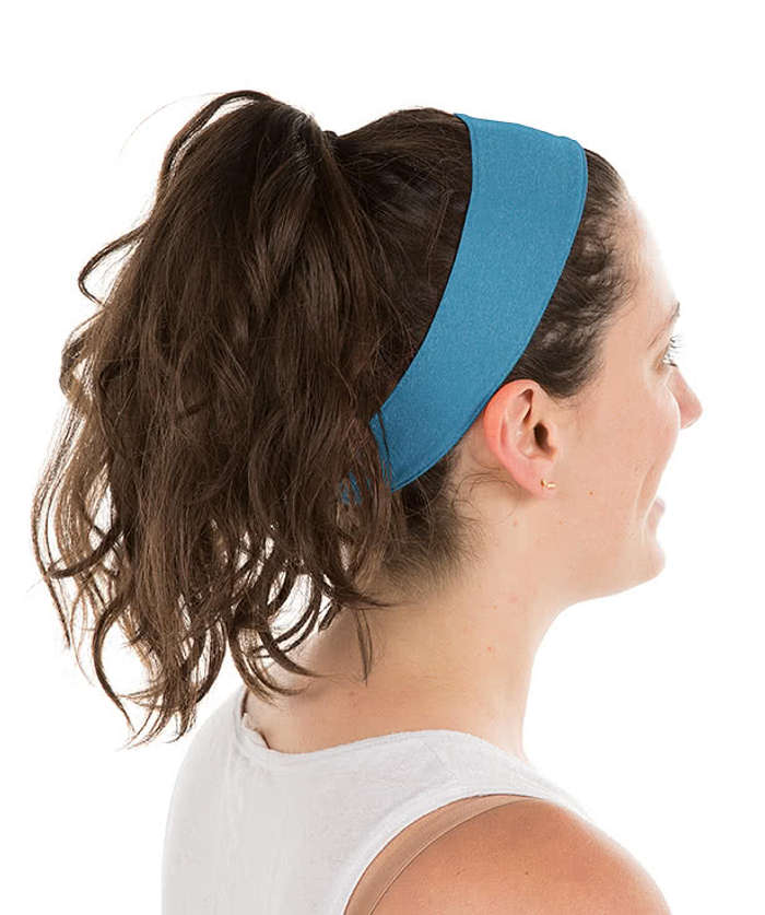 Sport-Tek Heather Contender Headband - Blue Wake Heather