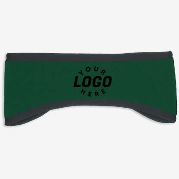 Fleece Ear Warmer Headband - Forest Green