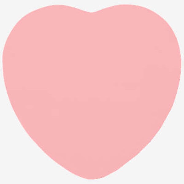3M Heart Post-it® Note - 25 sheets/pad - Pink