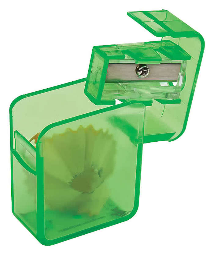 Pencil Sharpener - Translucent Blue 4 Pencil Sharpener - Translucent Blue