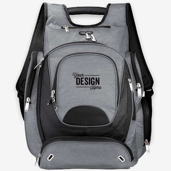 elleven TSA 17" Computer Backpack - Charcoal