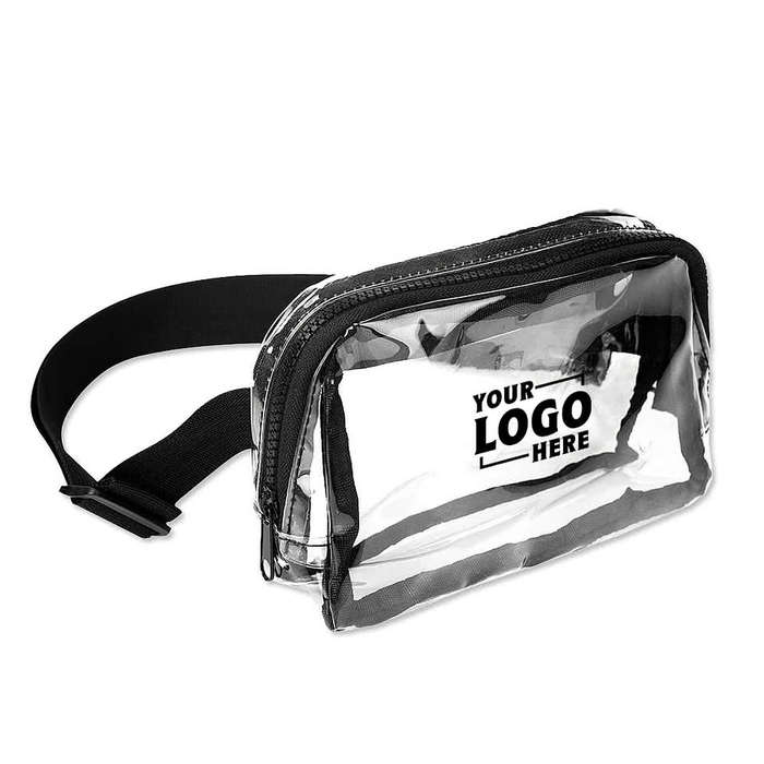 Anywhere Adjustable Clear Fanny Pack - Clear