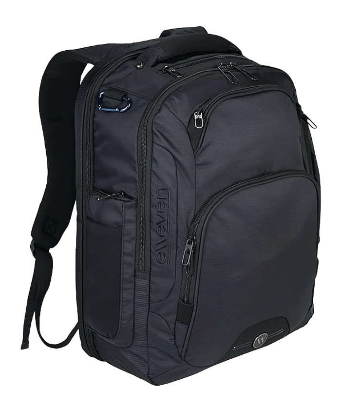 elleven Rutter TSA 17'' Computer Backpack - Black