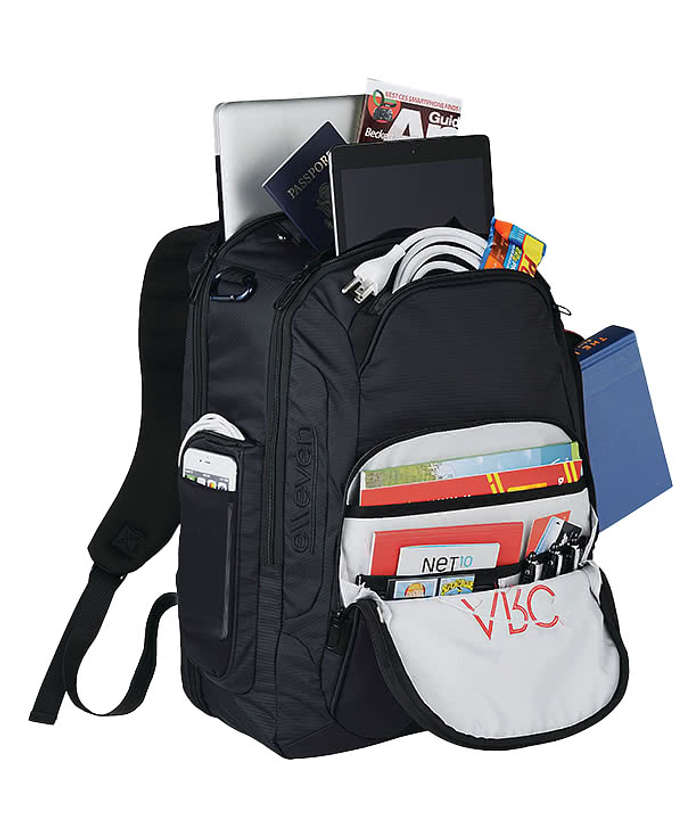elleven Rutter TSA 17'' Computer Backpack - Black