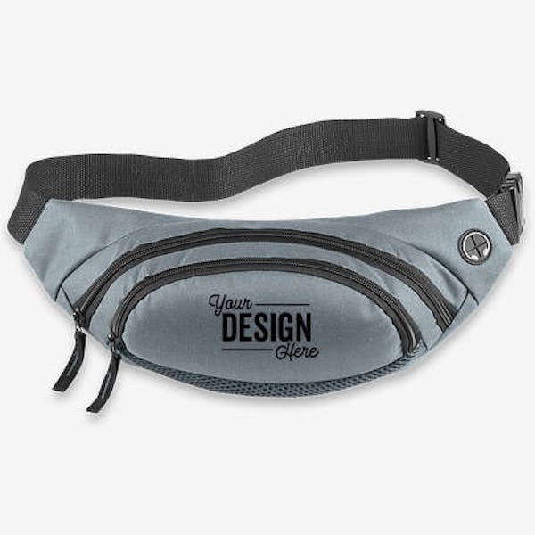 Adjustable Crossbody Bag - Gray