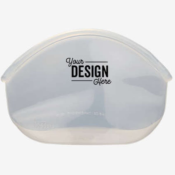 Food Hugger 30 oz. Silicone Food Storage Bag - Clear