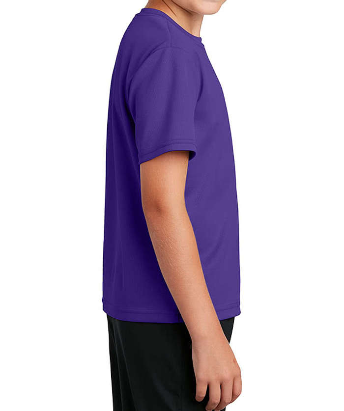 Sport-Tek Youth RacerMesh Performance Shirt - Neon Orange