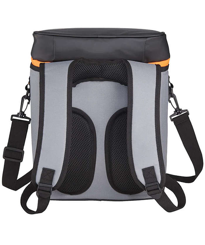 20 Can Adjustable Backpack Cooler - Black 3 20 Can Adjustable Backpack Cooler - Black