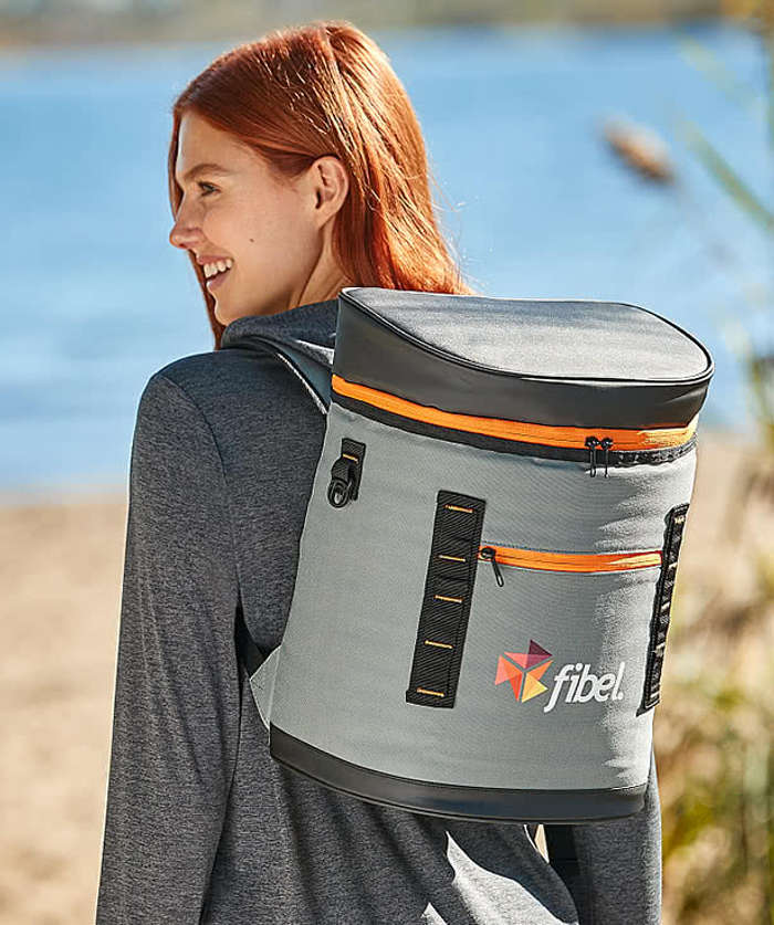 20 Can Adjustable Backpack Cooler - Black 7 20 Can Adjustable Backpack Cooler - Black