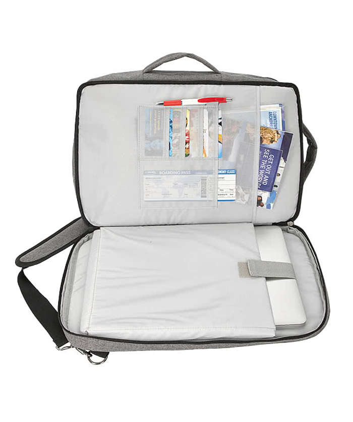 Full Color Kapston Pierce 15" Computer Briefcase Backpack - Navy 6 Full Color Kapston Pierce 15" Computer Briefcase Backpack - Navy