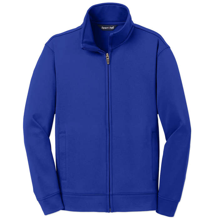 Sport-Tek Youth Sport-Wick Tech Fleece Full Zip Jacket - True Royal