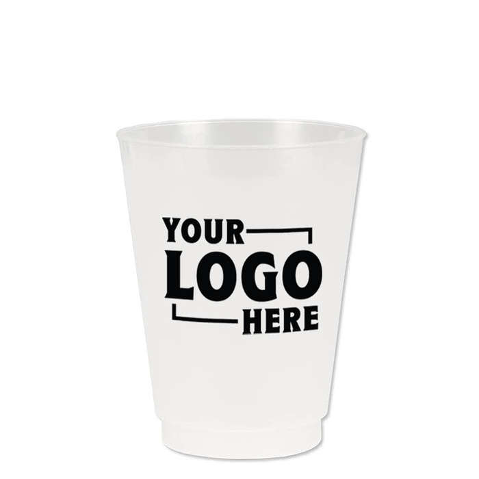 16 oz. Frosted Flex Cup - Frost Blue