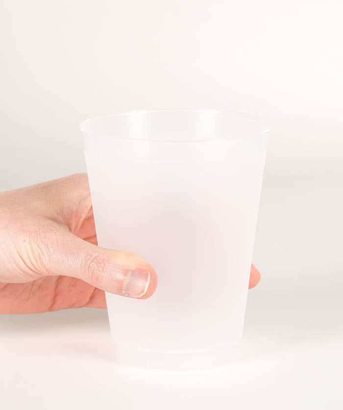 16 oz. Frosted Flex Cup - Frost Blue