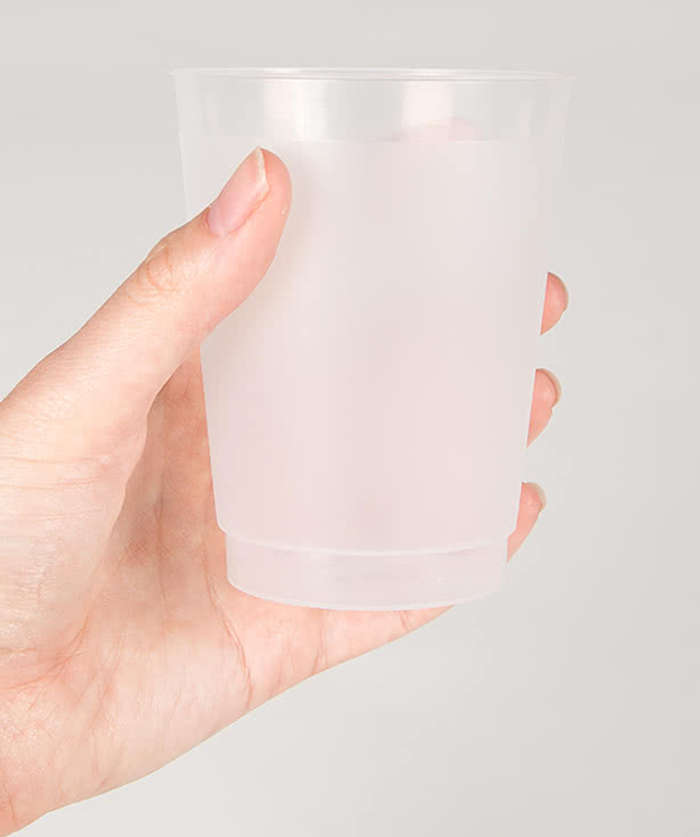 10 oz. Frosted Flex Cup - Trans Clear 3 10 oz. Frosted Flex Cup - Trans Clear