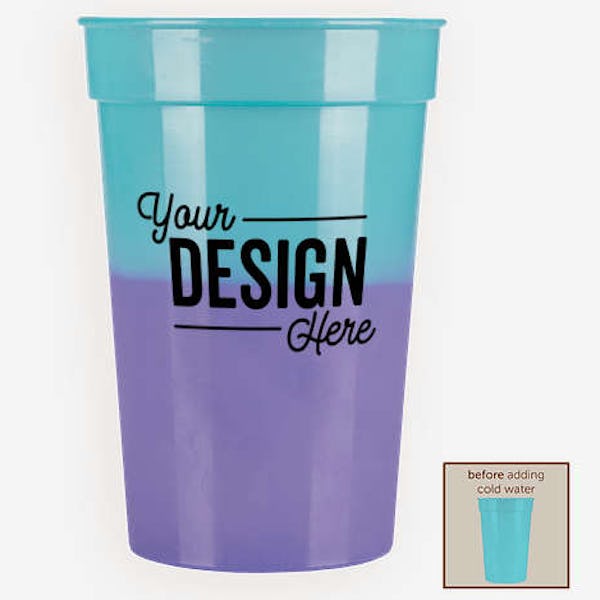 17 oz. Mood Stadium Cup - Blue / Purple
