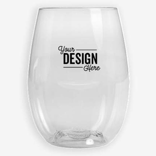 Govino 16 oz. Plastic Wine Glass - Clear