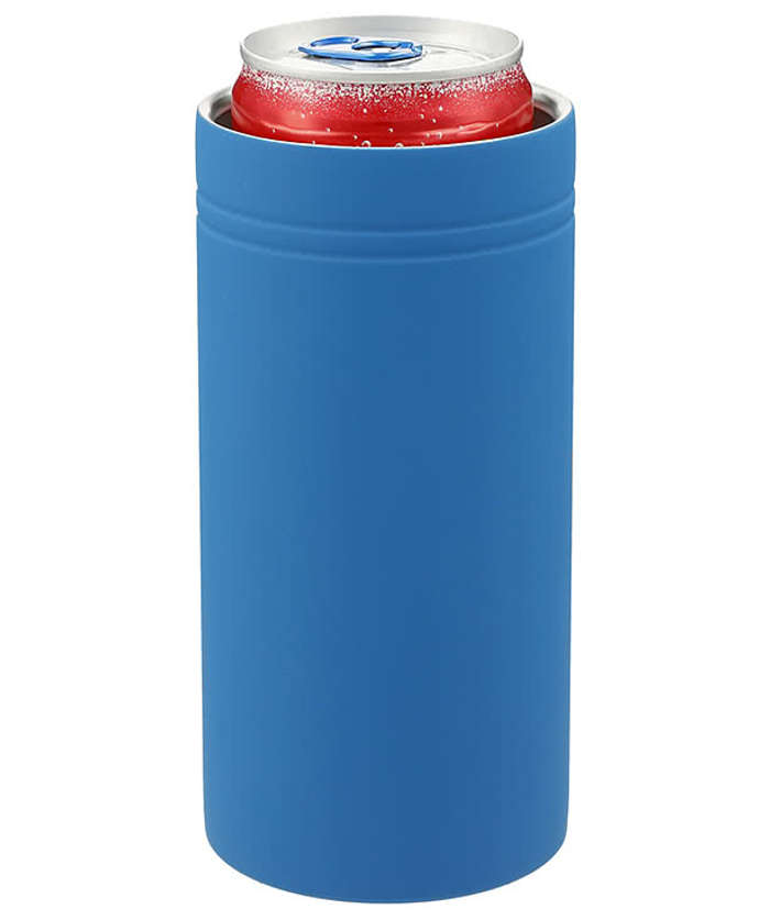 12 oz. Sherpa Vacuum Tumbler and Slim Can Insulator - Autumn Orange