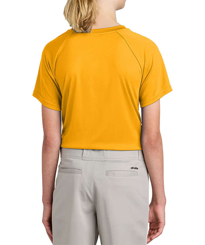 Sport-Tek Youth Competitor 2-Button Baseball Henley - True Royal 6 Sport-Tek Youth Competitor 2-Button Baseball Henley - True Royal
