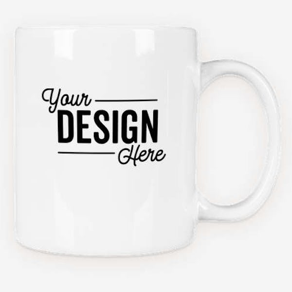 11 oz. Ceramic Mug - White