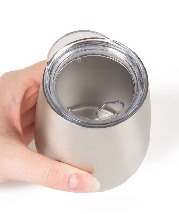 10 oz. Stainless Steel Vacuum Insulated Tumbler - Light Blue