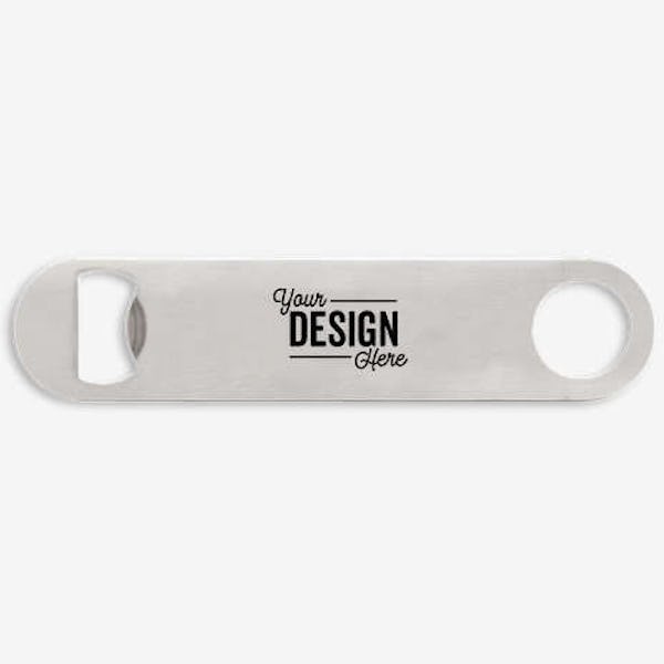 Classic Paddle Bottle Opener - Silver